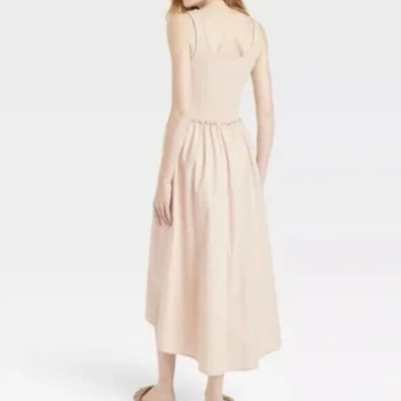 Target a New Day Sleeveless Ballet Midi Sundress - Picture 4 of 15